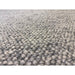 Delilah Modern Plain Mottled Beaded Pebble Hand-Woven Textured Wool Flat-Pile Cream Rug