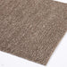 Delilah Modern Plain Mottled Beaded Pebble Hand-Woven Textured Wool Flat-Pile Taupe Rug