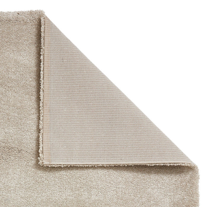 Deluxe Soft Plush Super Heavyweight High-Density Plain Polypropylene Shaggy Beige Rug