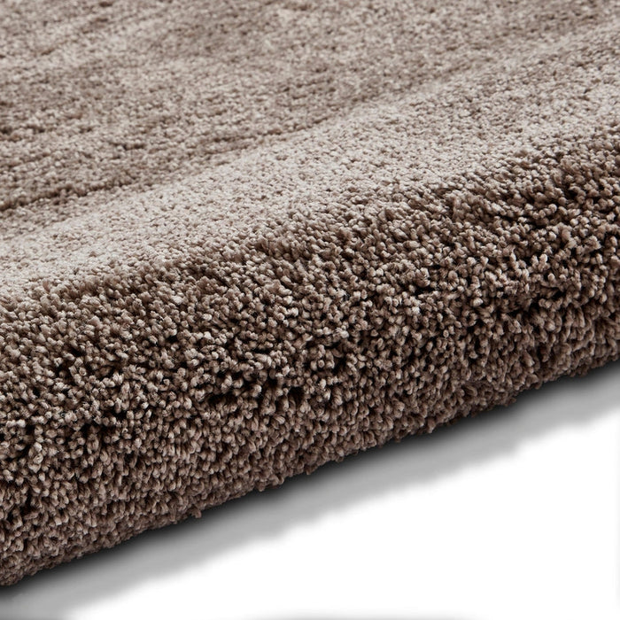 Deluxe Soft Plush Super Heavyweight High-Density Plain Polypropylene Shaggy Mink Rug