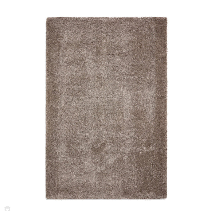 Deluxe Soft Plush Super Heavyweight High-Density Plain Polypropylene Shaggy Mink Rug