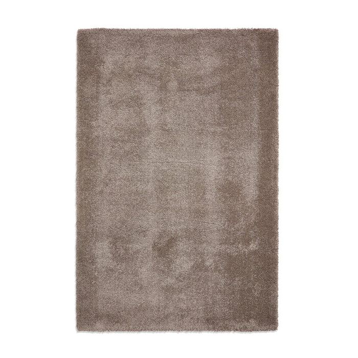 Deluxe Soft Plush Super Heavyweight High-Density Plain Polypropylene Shaggy Mink Rug