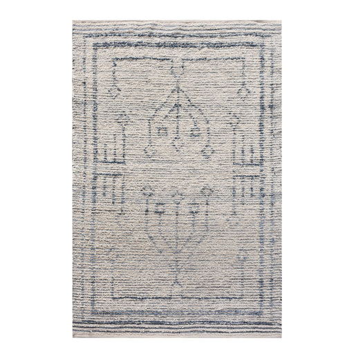 Denim Cotton Salvage Hand Woven Tribal Rug