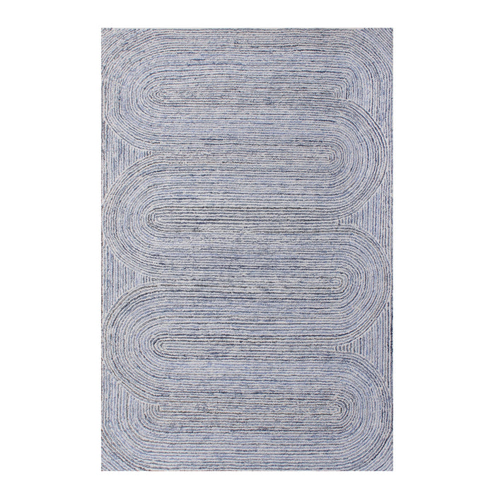 Denim Wool Lerwick-II Area Rug for Stylish Interiors