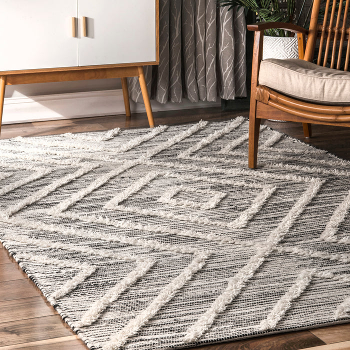 Diamond Pattern Area Rug 160x230 cm