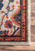 Diamond Pattern Area Rug in Orange 160x230 cm