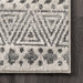 Diamond Trellis Area Rug Off White 120x180 cm