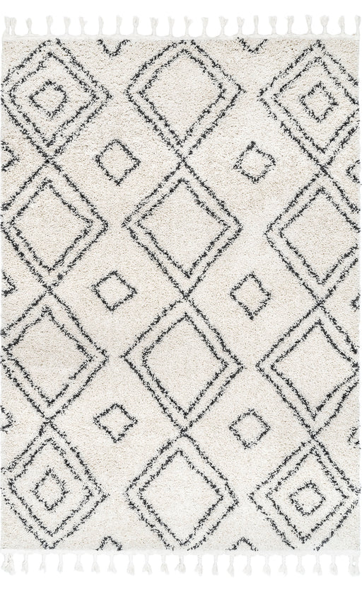 Diamond Trellis Rug Off White 160x230 cm