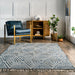 Dior Blue Trellis Cotton-Blend Area -matto 160x230 cm