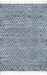 Dior Blue Trellis Cotton-Blend Area -matto 160x230 cm