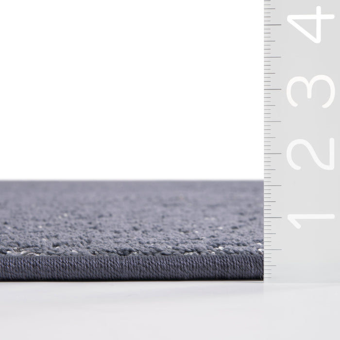 Distressed Brocade Custom Area Rug Navy 150x240 cm