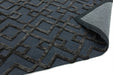 Dixon Black Trellis Rug