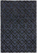 Dixon Black Trellis Rug