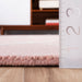 Διακεκομμένο Diamond Nursery Rug Baby Pink 150cm x 100cm