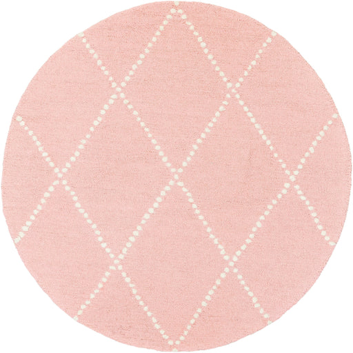 Διακεκομμένο Diamond Trellis Area Rug για νηπιαγωγείο Pink 120x150 cm