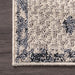 Dotted Trellis Area Rug 120cm Ivory