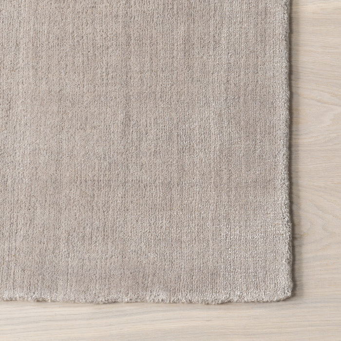 Dove Grey Wool Blend Area -matto