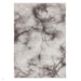 Dream DM03 Modern Plain Marbled Abstract Soft-Touch High-Density Ivory/Cream/Grey/Black Rug