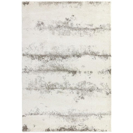 Dream DM09 Modern Plain Abstract Soft-Touch High-Density Cream/Grey/Beige Rug