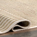 Dried Grass Fiber Area Rug in Ivory Color