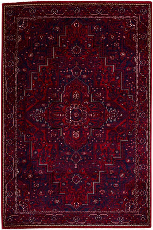 Dubai 62096 Red Rug