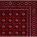 Dubai 62098 Traditional Super-Soft Patterned Red Rug