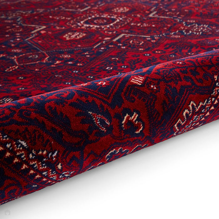 Dubai 62101 Traditional Super-Soft Red Rug