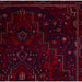 Dubai 62101 Traditional Super-Soft Red Rug