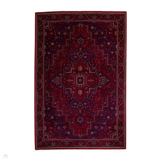 Dubai 62101 Traditional Super-Soft Red Rug