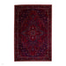 Dubai 62101 Traditional Super-Soft Red Rug