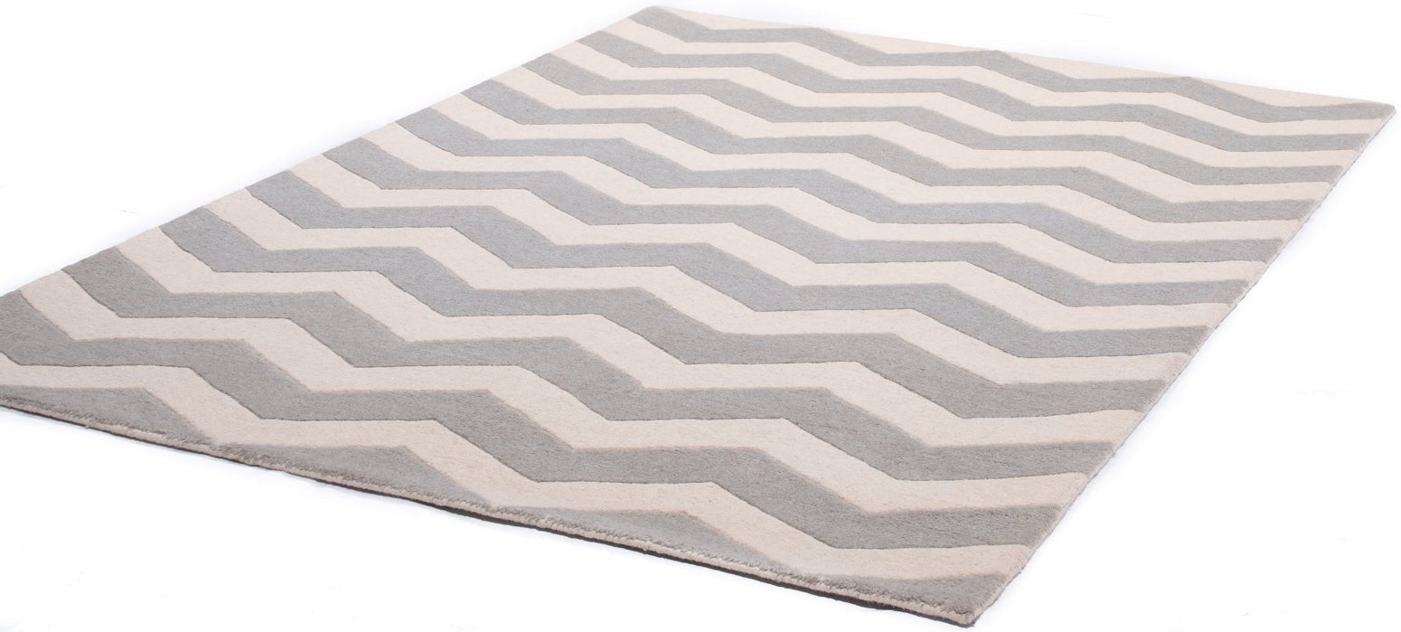 Ecco Mist Zig Zag Rug