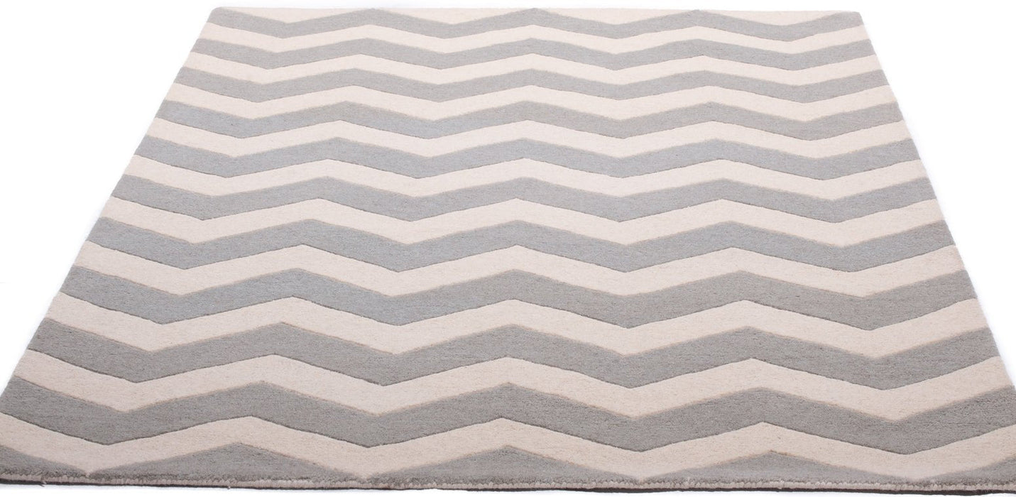 Ecco Mist Zig Zag Rug