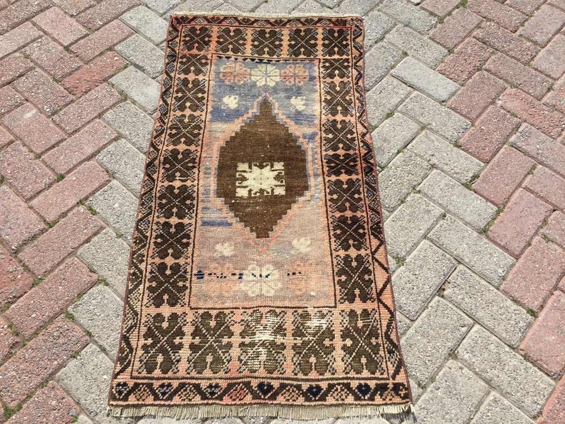 Eclectic Bathroom Rug 122Cm X 61Cm For Entryway Decor