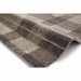 Elegant 4890 Modern High-Density Tartan Grey/Brown Rug