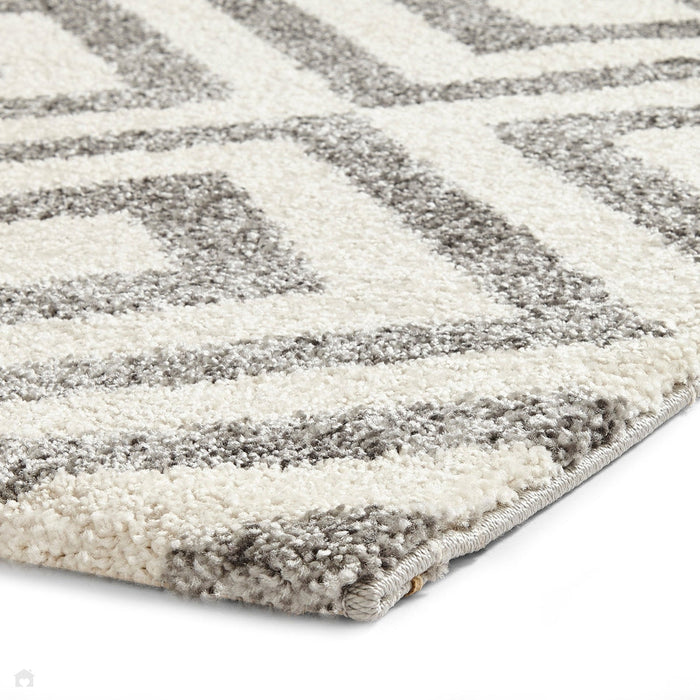 Elegant 4893 Grey/White Rug