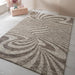 Elements Cycle Modern Abstrakt Distressed Wool Brown Rug