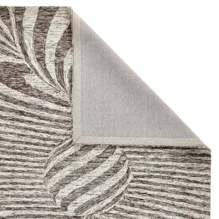 Elements Cycle Modern Abstrakt Distressed Wool Brown Rug