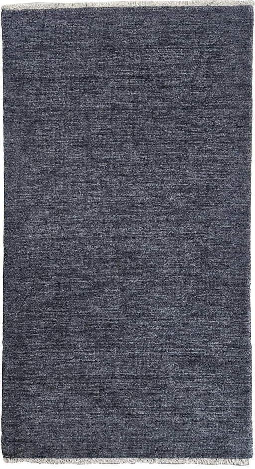 Elgin Charcoal Rug (With Fringe)