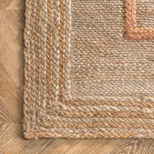 Elmore Jute Area Rug Light Pink 152x244 cm