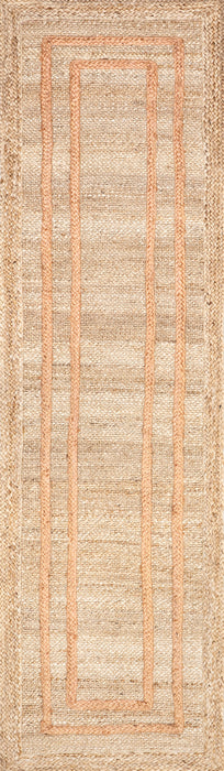 Elmore Jute Area -matto Vaaleanpunainen 152x244 cm