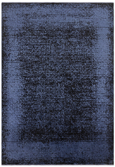 Elodie Indigo/Black Rug