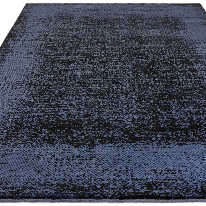 Elodie Indigo/Black Rug