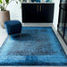 Elodie Indigo/Black Rug