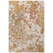 Enigma Modern Geometric 3D Hand-Carved High-Density Heavy-Weight Hi-Low Textured Soft Wool&Viscose Gold/Multicolour Rug