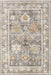 Eponine Grey Medallion Area Rug 160x230 cm