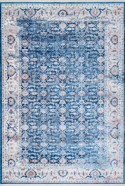 Tappeto persiano blu sbiadito 160 cm x 230 cm