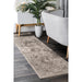 Faded Rosette Area Rug in Ivory 120x180 cm