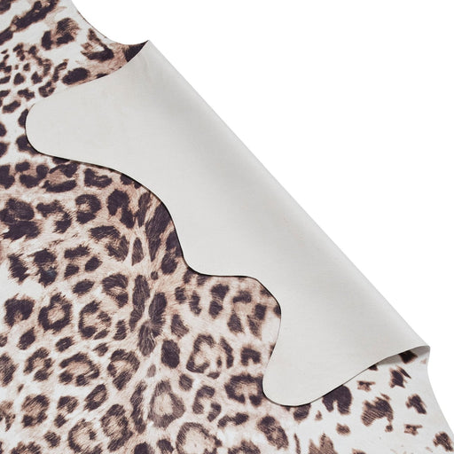Faux Hide Leopard Print Rug
