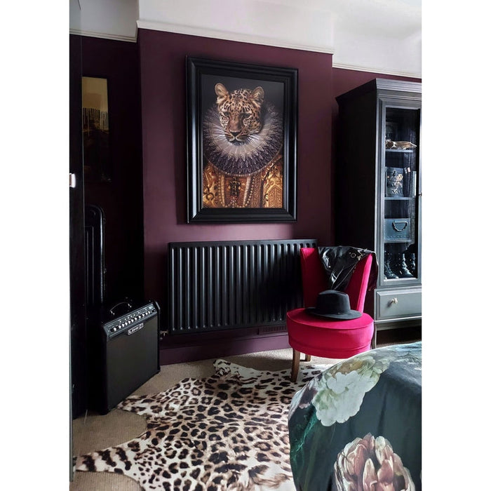 Faux Leopard Print Animal Skin Printed Polyester Flatweave Brown/Beige Rug