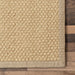 Faux Seagrass Rug For Indoor And Outdoor Use Tan 152x244 cm